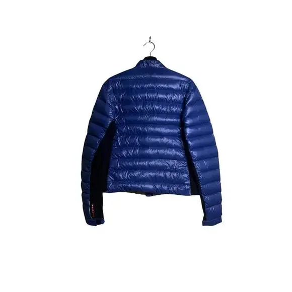 Prada Linea Rossa Down Nylon Puffer Jacket Blue Prada Sport - Picture 2 of 9